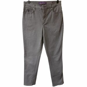 Gloria Vanderbilt Gray Cropped Jeans